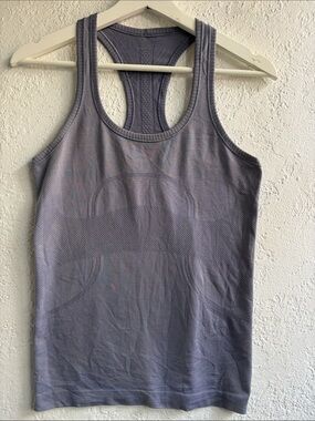 Lululemon Swiftly Seamless Racerback Tank Top - Lavender Gray